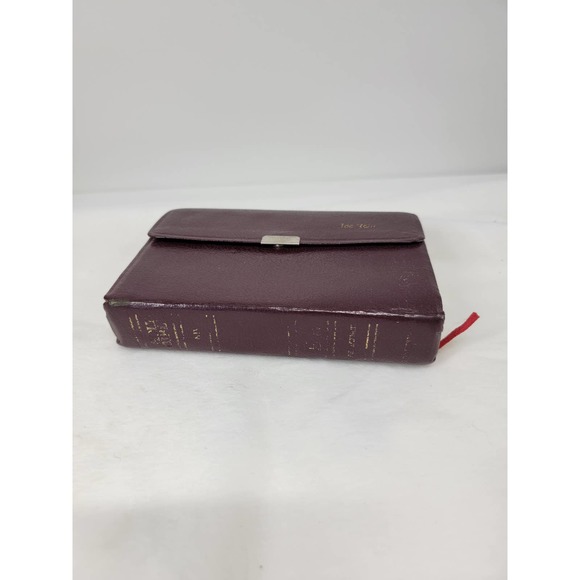 Vintage New International Version Holy Bible with Snap Closure SZ 4X6 - Picture 1 of 9